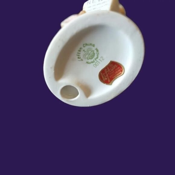 Vtg Lefton Figurine mouse reading the newspaper - Picture 7 of 7